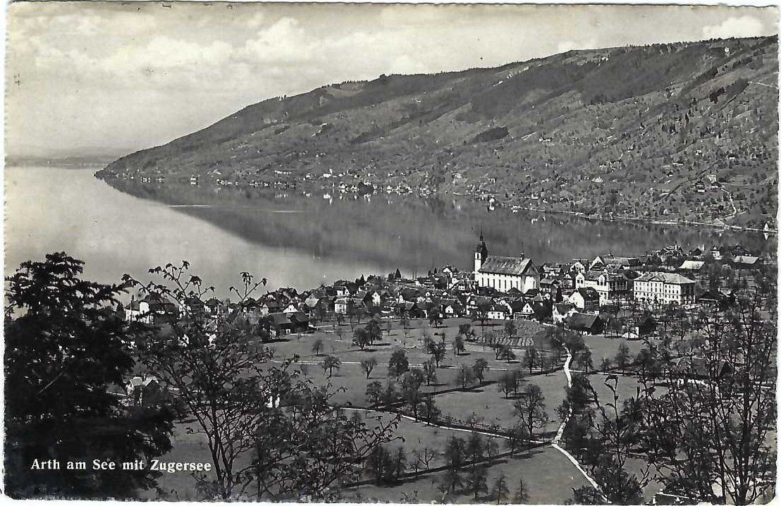 Cartoline postali: Arth, Fotokarte – Usato da Bürglen UR venduto da Tellbike