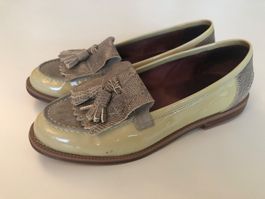 Halbschuh Beige Vintage