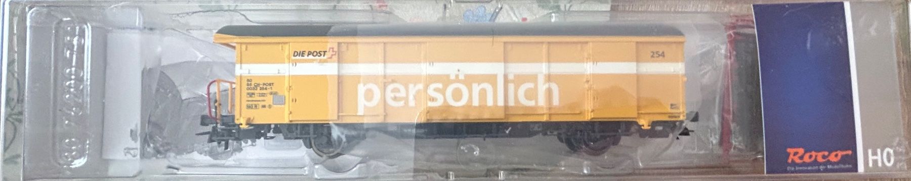 Märklin Modellini di ferrovie: H0/DC Roco Postwagen 290 – Nuovo (secondo la descrizione) da Belp venduto da AEMA-Modellbau