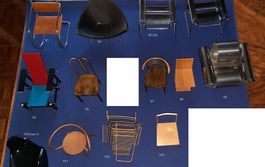 13 Vitra Miniaturen Möbeli 1 : 6 ohne Booklet / Verpackung