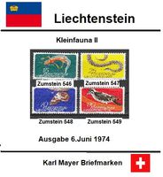 Kleinfauna II                          Ausgabe Liechtenstein