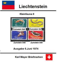 Kleinfauna II                          Ausgabe Liechtenstein
