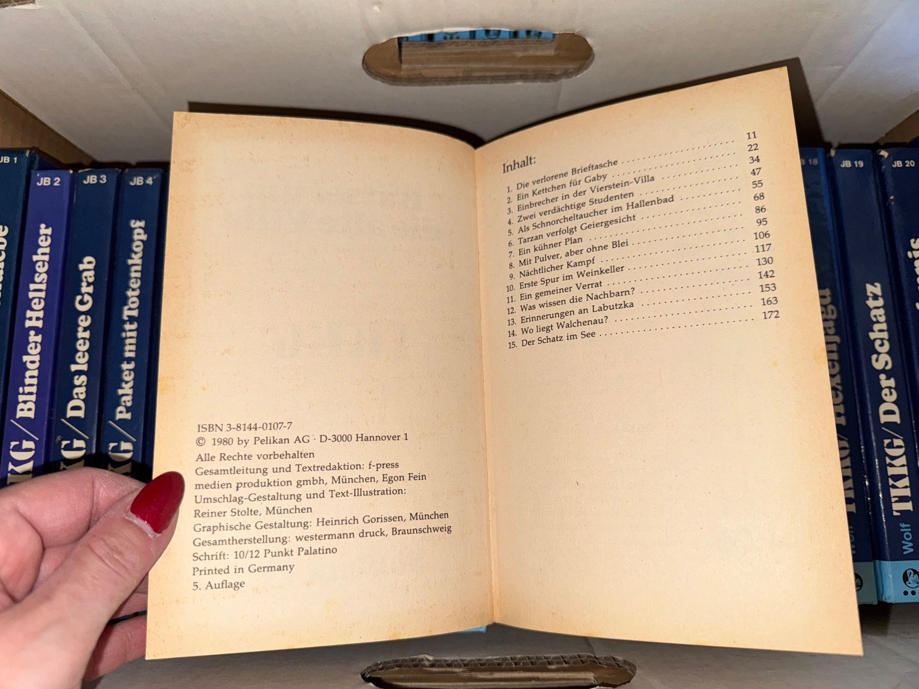 Libri: 34 Ein Fall für TTKG Bücher – Usato da Grosswangen venduto da Kleine.Knoepfe 3