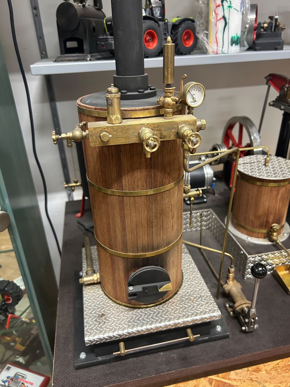 Kit di modellismo & Modellini statici: Stuart Beam Dampfmaschine mit Kohlekessel – Usato da Altdorf SH venduto da Rosebowl 7