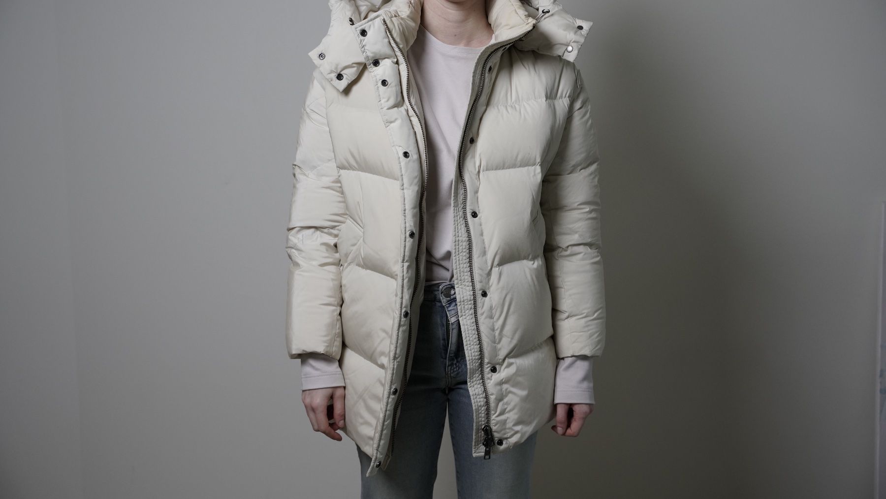 Woolrich Giacche: Woolrich Aurora Puffy Jacket Daunenjacke weiss beige – Nuovo (secondo la descrizione) da Zürich venduto da julia_vina 2