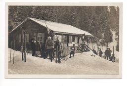 Le Refuge Col de la GIVRINE St. Cergue - Ski-Läufer