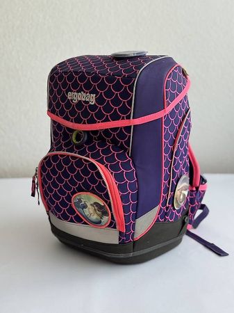 Ergobag Schulthek , Schultasche violett pink