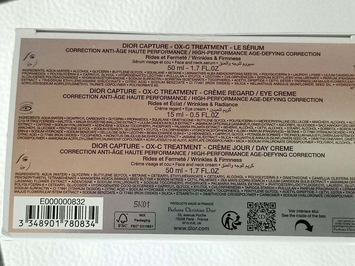 Dior Soins du visage: DIOR Capture Travel Collection Set Neu – Neuf avec emballage d'origine à Wangen b. Olten par Zauberfee65 3
