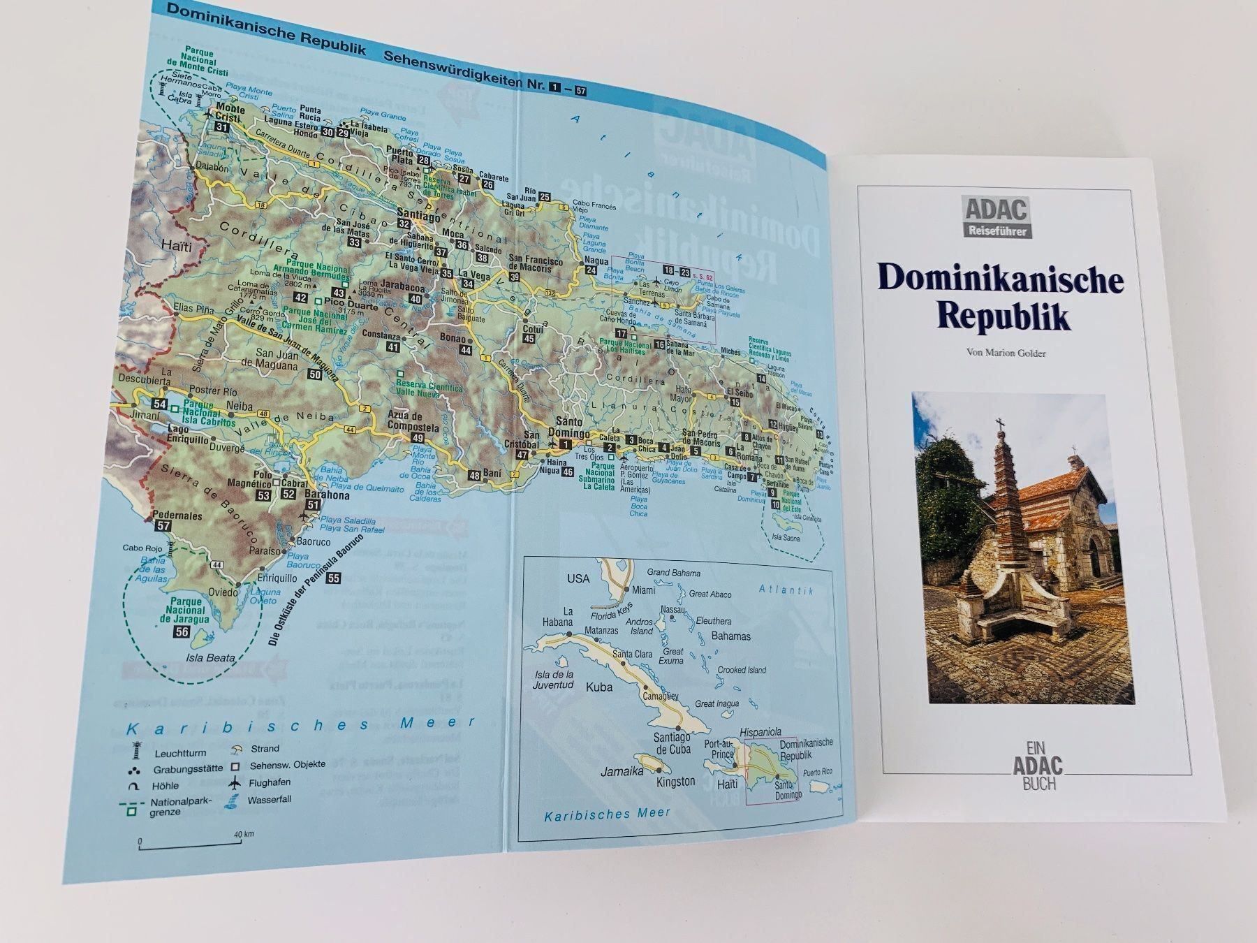 Libri: Reiseführer Dominikanische Rep., ADAC – Nuovo (secondo la descrizione) da Bottmingen venduto da marktplatz-buecher 2