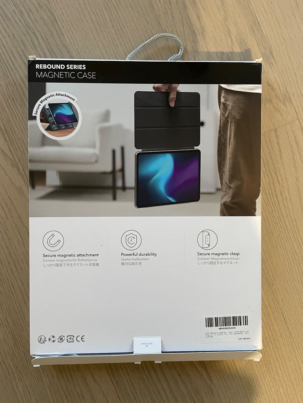 Covers & Borse: ESR Magnetic Case Lavendel iPad Air 13" oder iPad Pro 12.9" – Usato da Zürich venduto da flu_7w6c 3