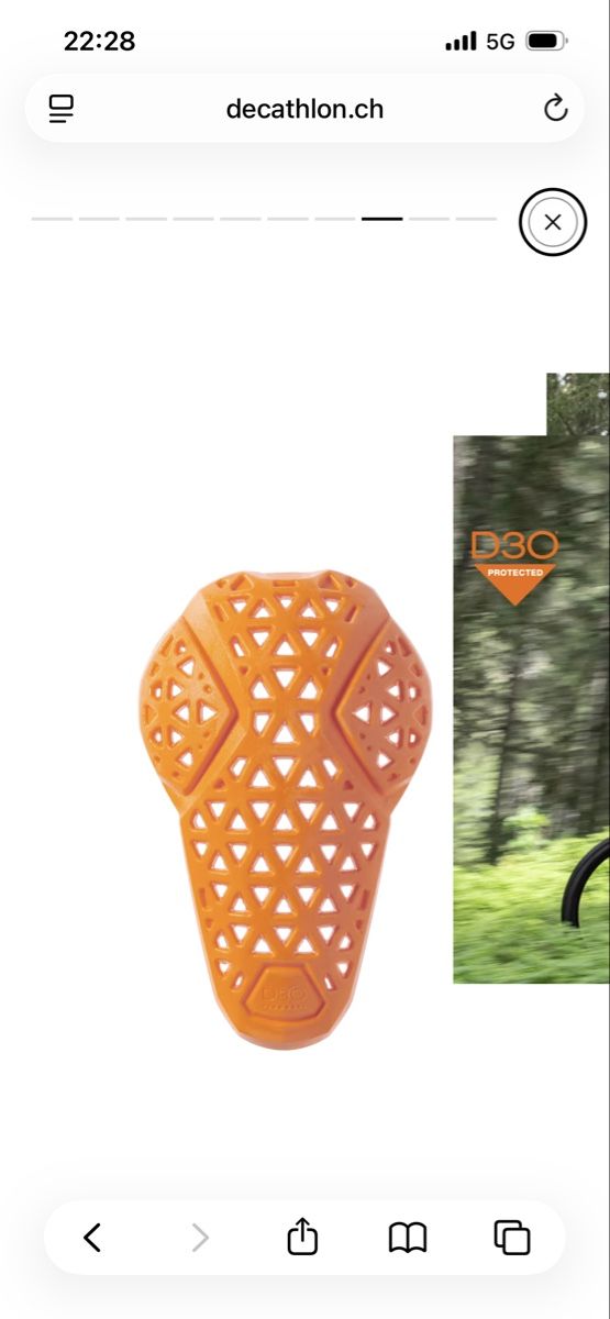Decathlon Schutz & Schoner: Ellbogenschoner Rockrider Gr. M neu – Neu (gemäss Beschreibung) aus Hombrechtikon von Kaatja 5