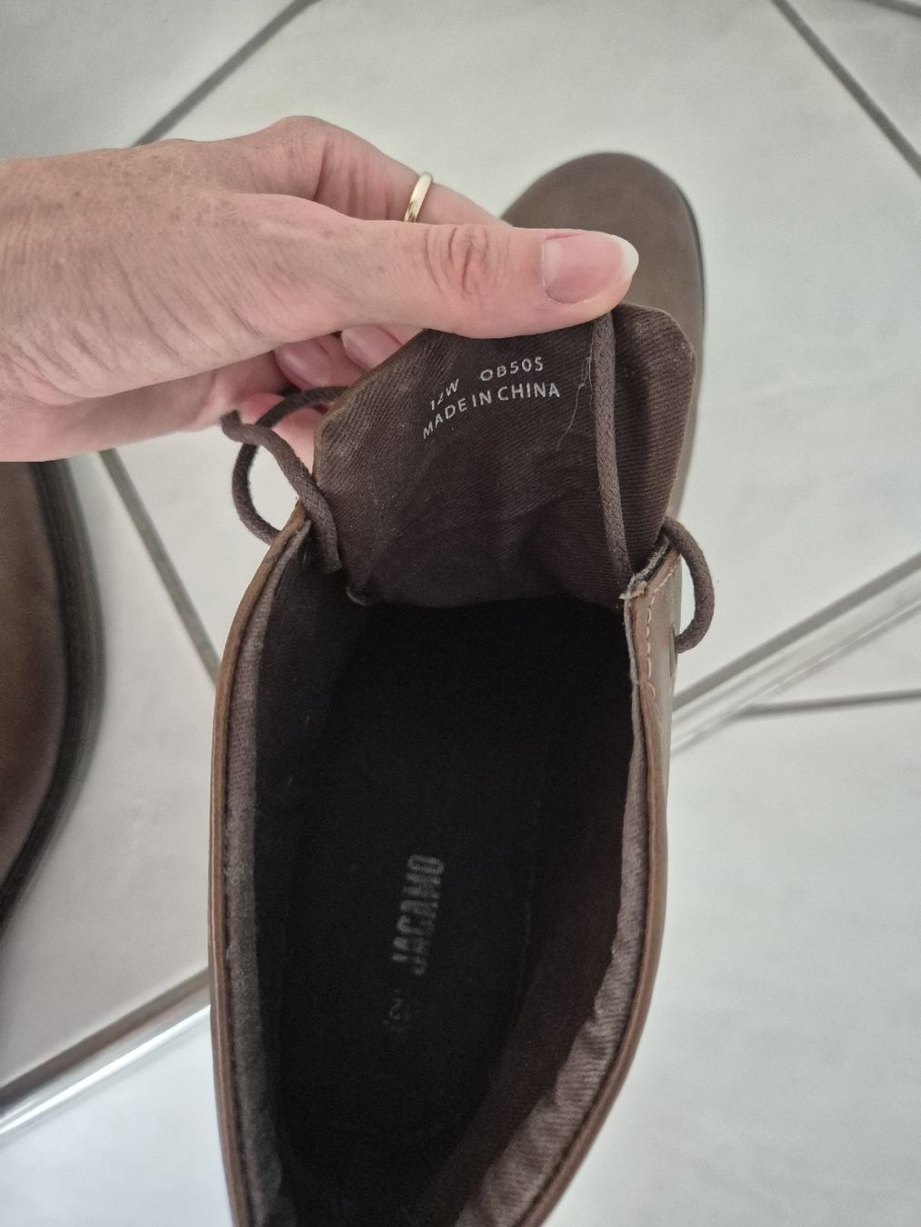 Chaussures hommes: Jacamo Brown Desert Boots size 47 – D'occasion à Kilchberg ZH par emi_6vtg 3