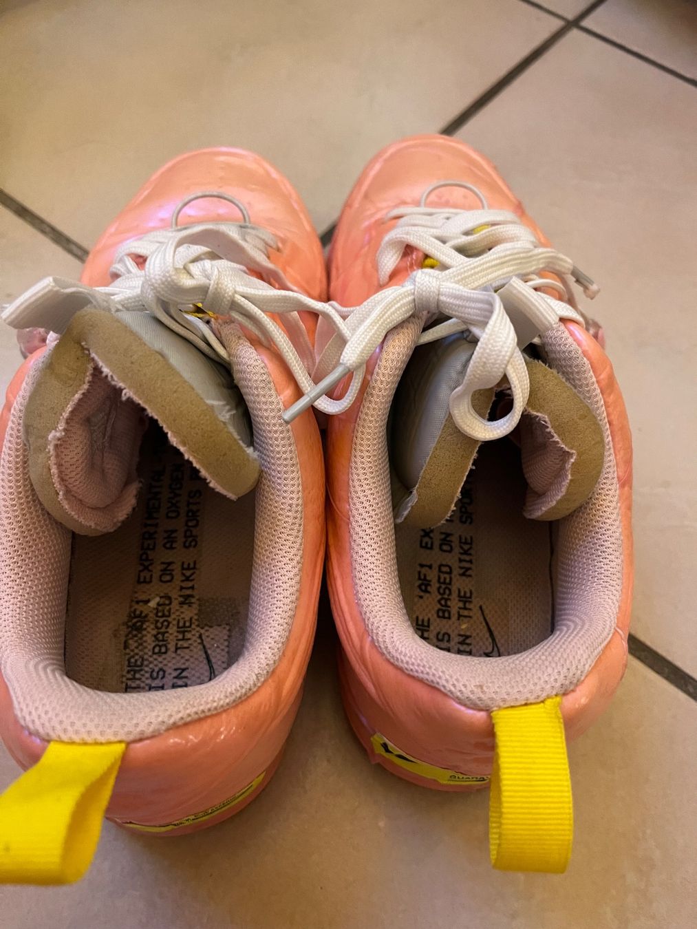 Nike Scarpe da uomo: Rare Nike Air force 1 Experimental pink 41 tbe – Usato da Porrentruy venduto da Madamebovary 2