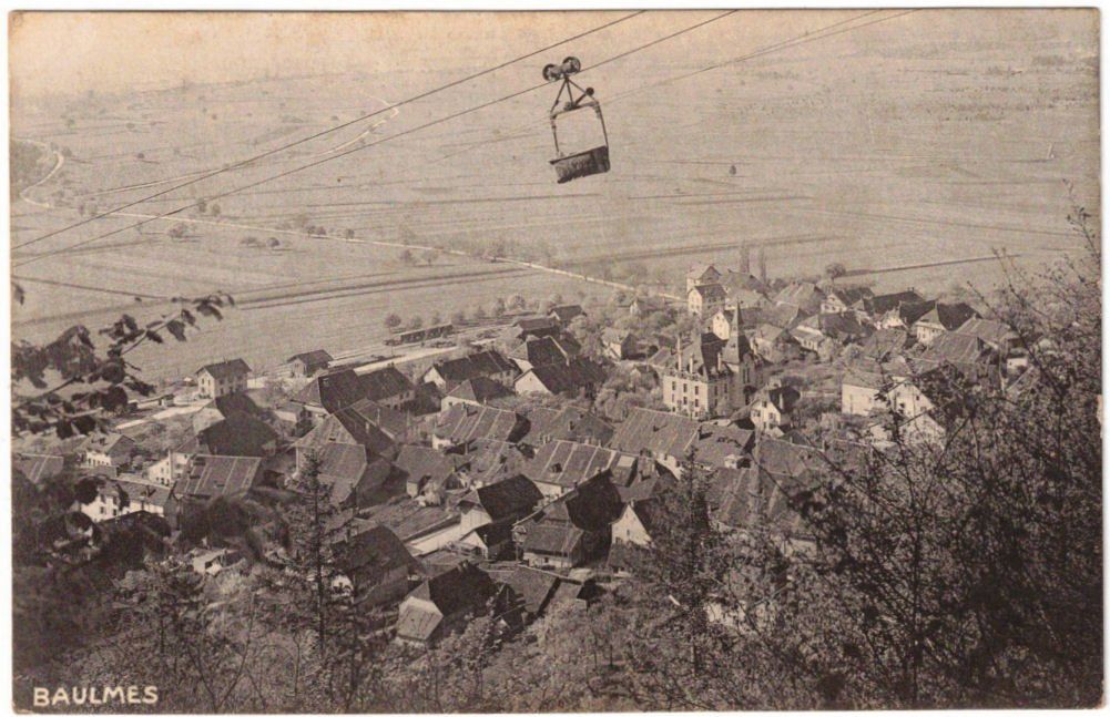 Cartoline postali: Baulmes - Materialseilbahn – Usato da Binningen venduto da Mountainrider