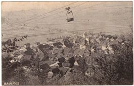 Baulmes - Materialseilbahn