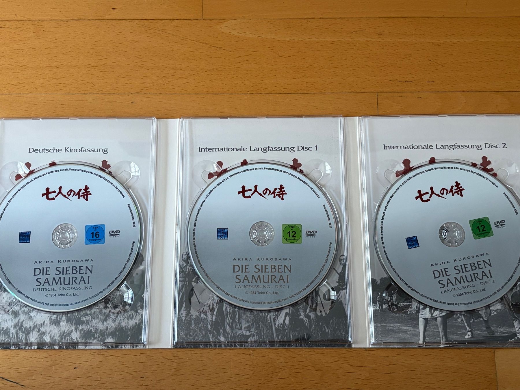 Tutti i DVDs: Die Sieben Samurai – Usato da Egg b. Zürich venduto da Luckybilly 2