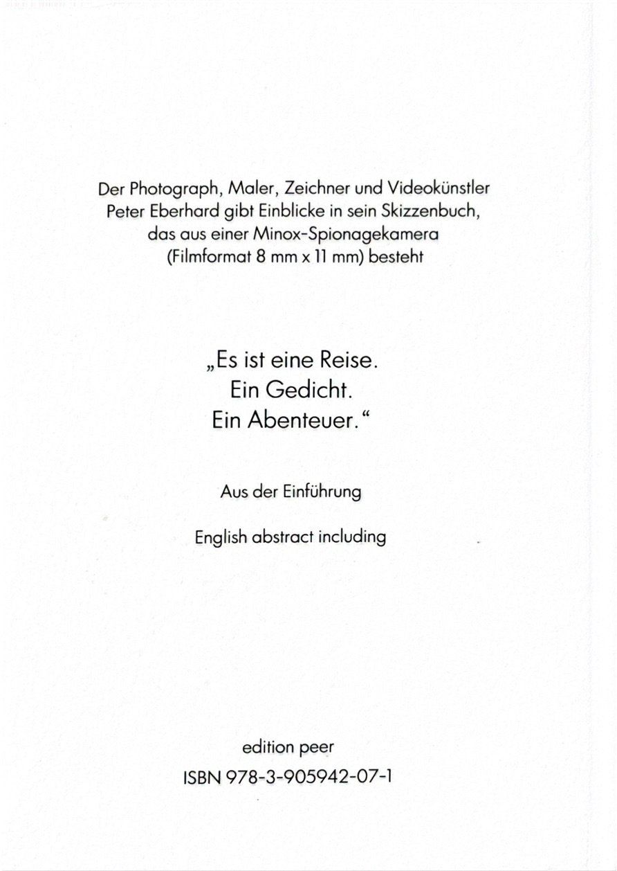 Libri: Eberhard Peter, Oktaeder - Spy-cam Sketches – Nuovo (secondo la descrizione) da Sarnen venduto da Livres 1