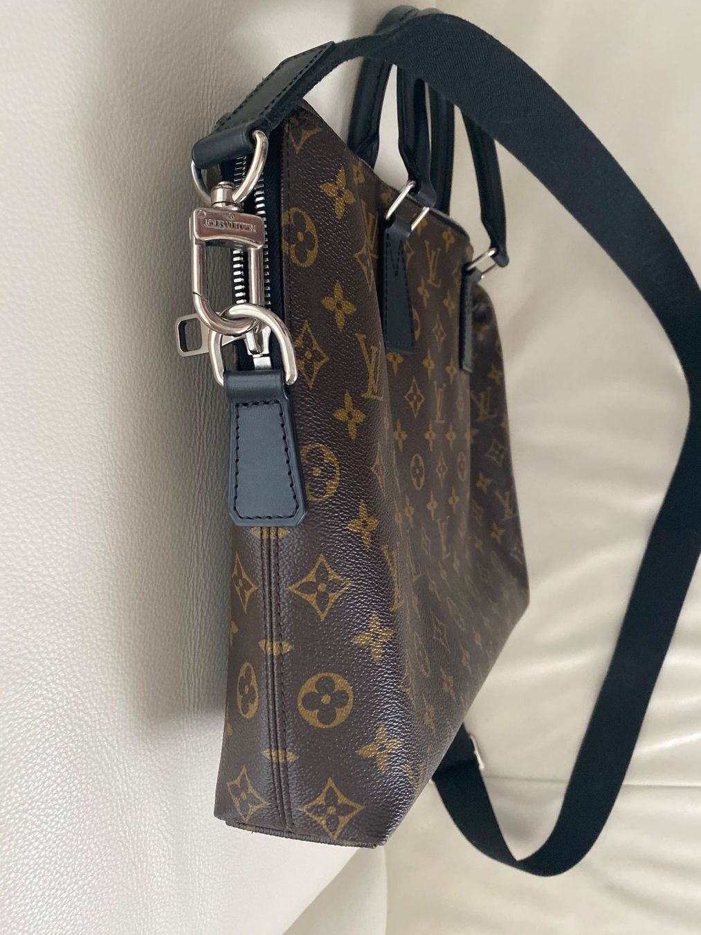 Louis Vuitton Taschen: LOUIS VUITTON Porte Documents Jour Macassar Monogram Canvas – Neu und originalverpackt aus Winkel von ferrari2022 5