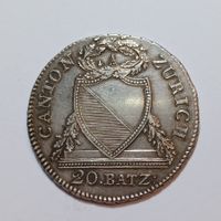 20 Batzen 1826 Zürich