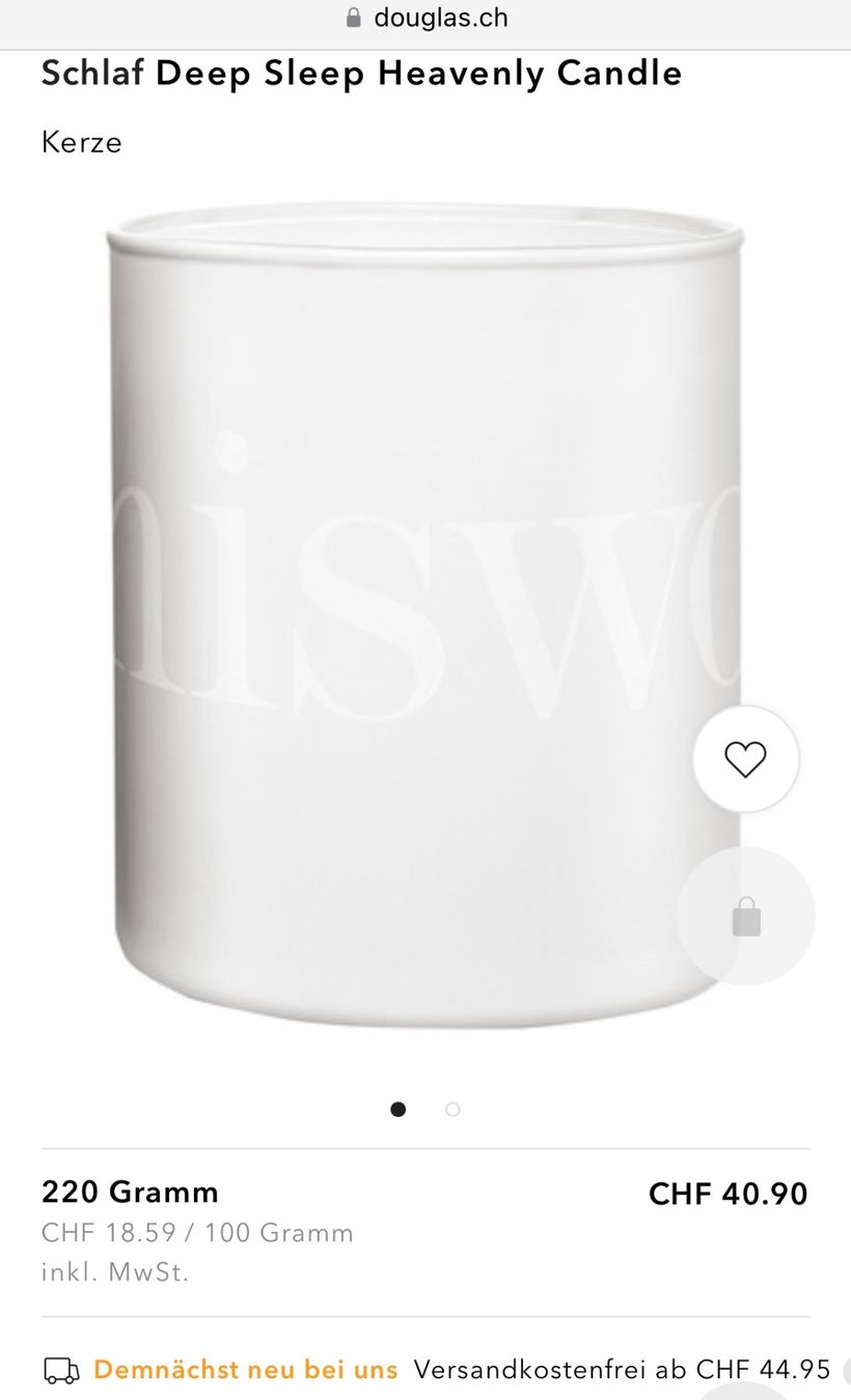 Candele: This Works Deep Sleep Candle, Ladenpreis CHF40.90 – Nuovo e nell'imballaggio originale da Zürich venduto da deruja 1