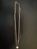Halskette 3-stufig, rose