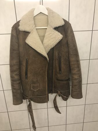 Damen Lammfelljacke Leonardo Gr. S, Winterjacke