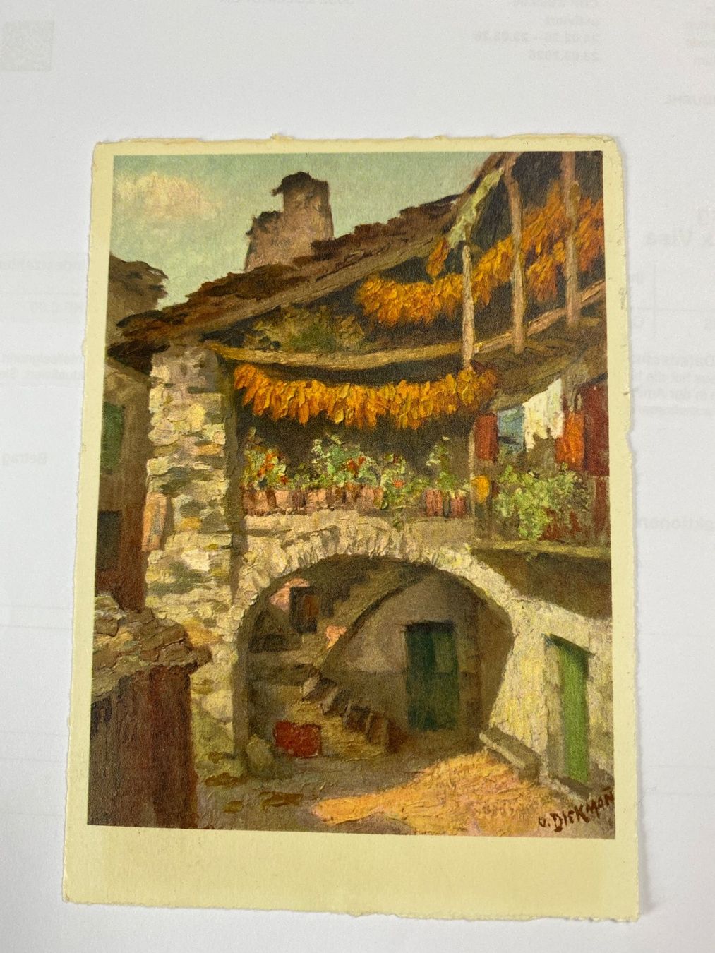 Ansichtskarten: Briefmarken / Ansichtskarte / Flaggenstempel – Gebraucht aus Zollikofen von Paul-42 2