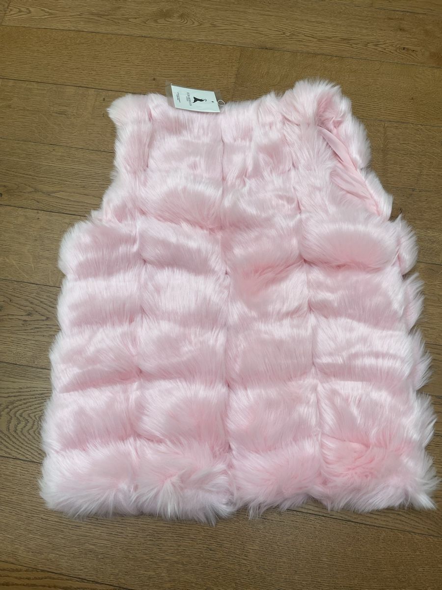 Gilets & Westen: Rosa Kunstfellgilet Neu – Neu und originalverpackt aus Bassersdorf von Sandy456 4