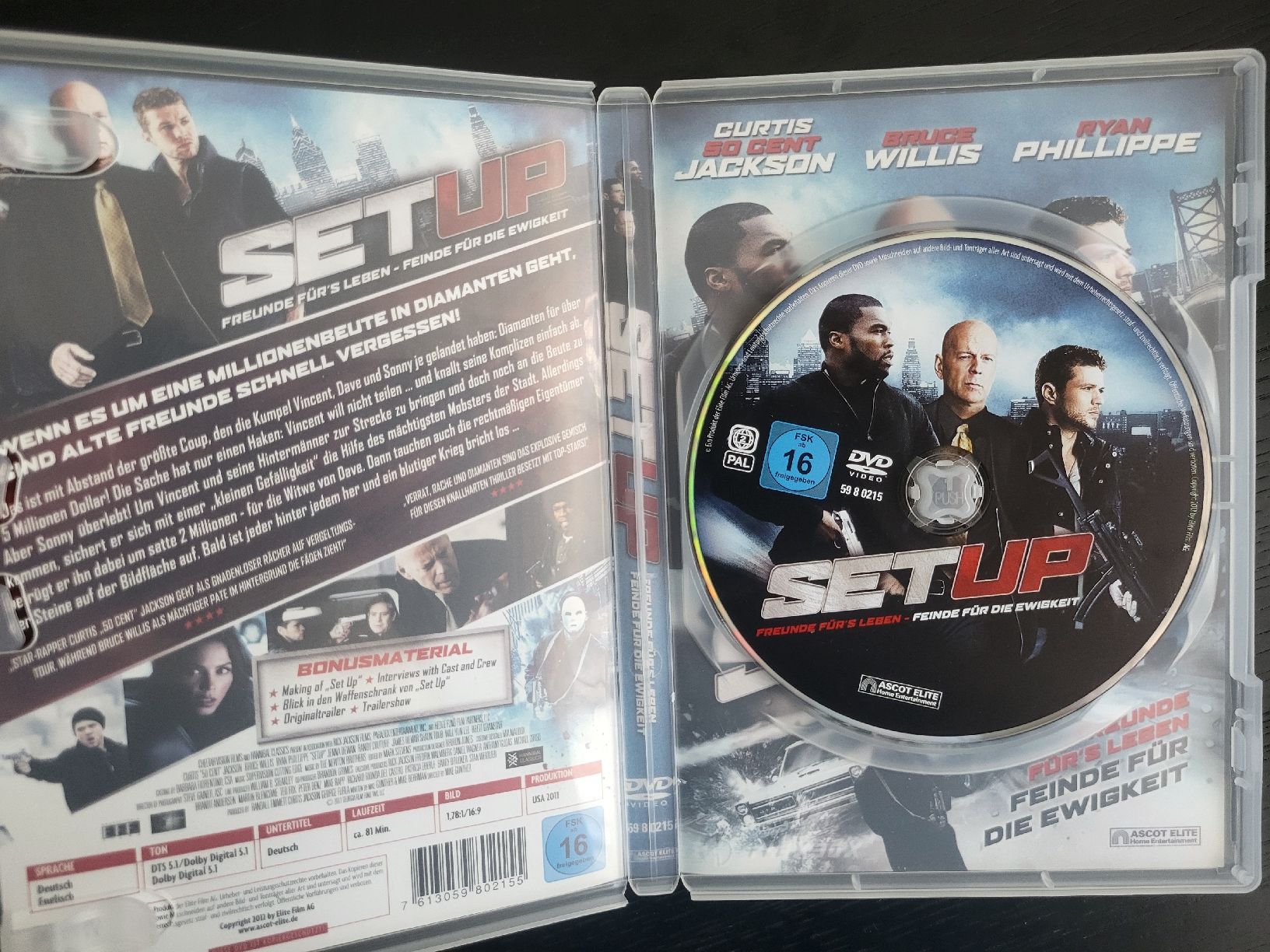 Tutti i DVDs: Set Up mit Bruce Willis guter Zustand – Nuovo (secondo la descrizione) da Lausen venduto da EisAmStiel 2