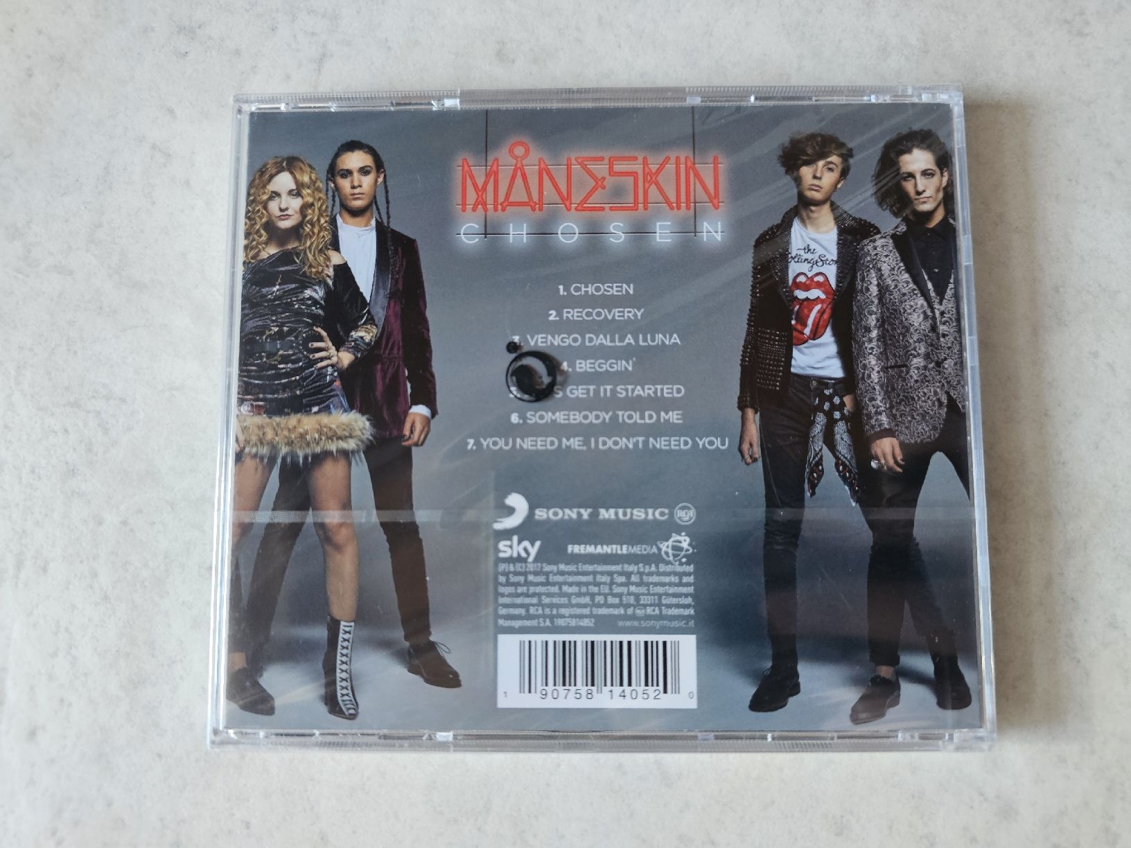 CD: Maneskin  -  Chosen  /  Fabrikneu – Nuovo e nell'imballaggio originale da Schneisingen venduto da backstore24 1