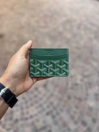 Goyard Saint-Sulpice Card Holder Green
