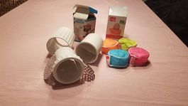 Küchenhelfer: Multi Grater & Egg Pillows Neuwertig 55 Zei...