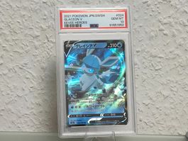 (PSA 10) Glaceon V #24, Eevee Héroes, Carte Pokémon