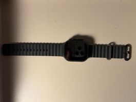 AppleWatch Ultra 3 - Silikonaband - Titan - 49MM