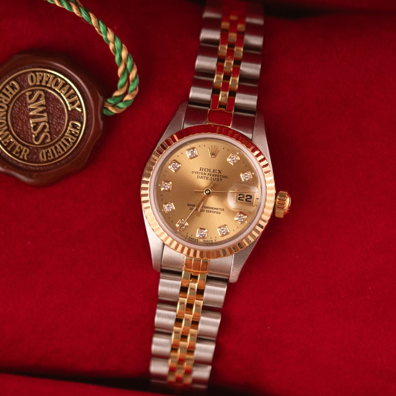 Rolex Uhren: Rolex Datejust 26 / 69173G /1995/ Box – Gebraucht aus Luzern von PrimeSwissTime 3