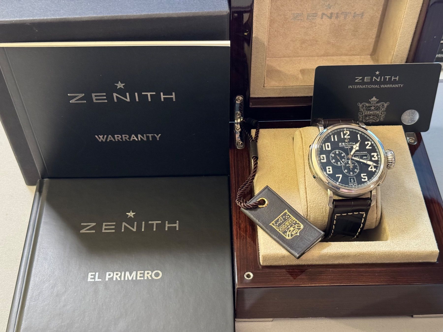 Zenith Orologi: Zenith Pilot Typ 20 Annual Calendar Stahl 48mm – Usato da Aarau venduto da trader1000 6