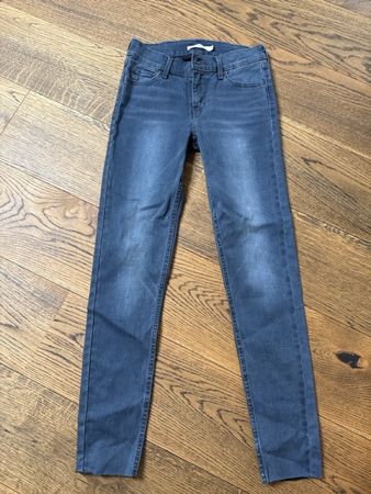 Damen Jeans Levi's 710 Super Skinny Grösse 26 guter Zustand