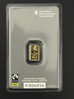 Goldbarren 1g Kantonal Bank