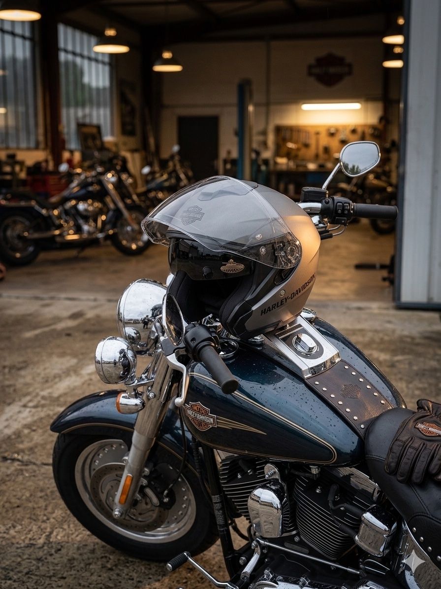 Harley-Davidson Caschi & visiere: Casque Harley-Davidson Modulable Gris Mat - Style & Confort – Nuovo (secondo la descrizione) da Biel/Bienne venduto da MR.SRR 7