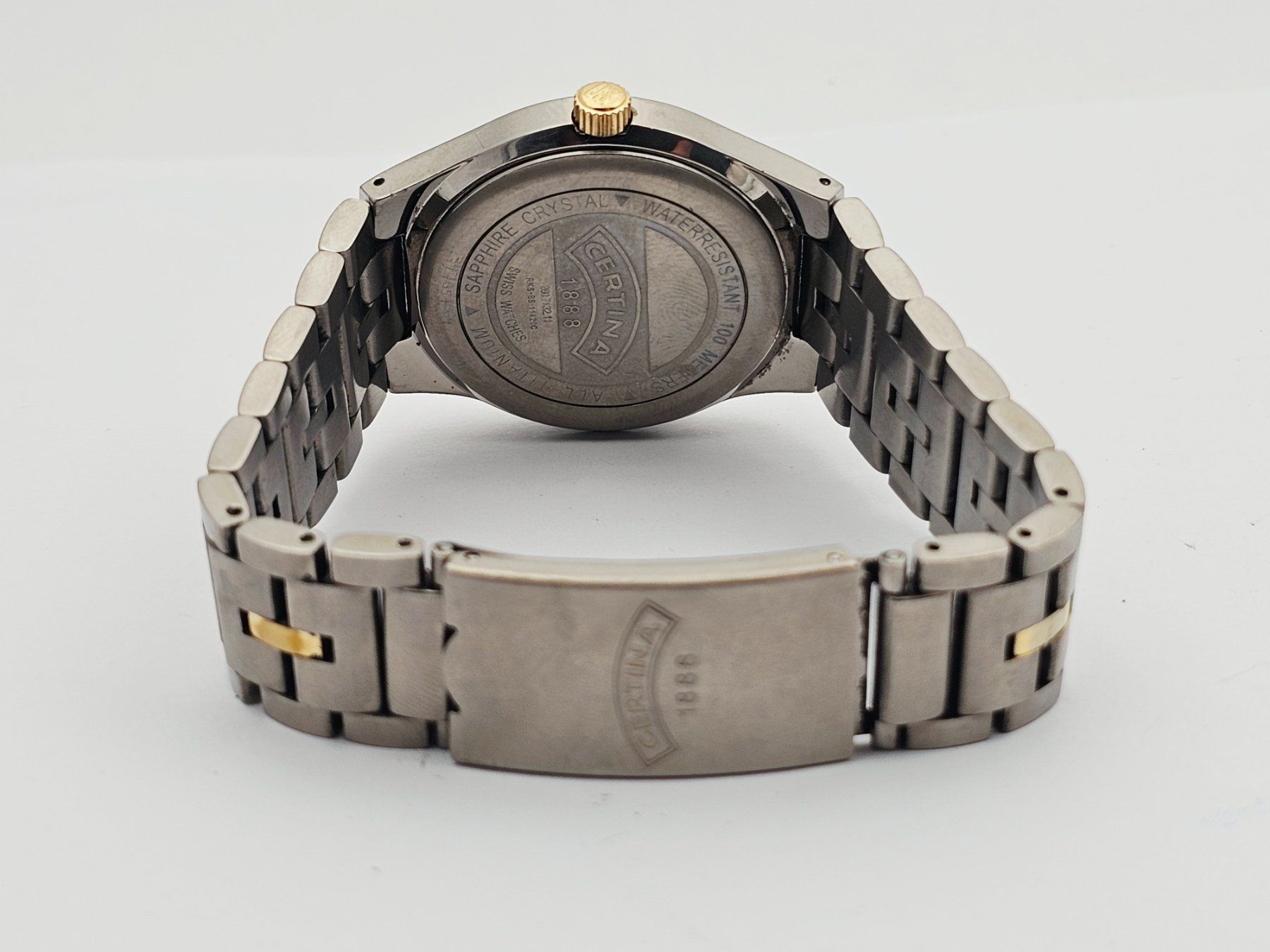 Certina Orologi: Certina 1888 DS Titanium Herrenuhr – Usato da Bassersdorf venduto da AnkerWatch 5