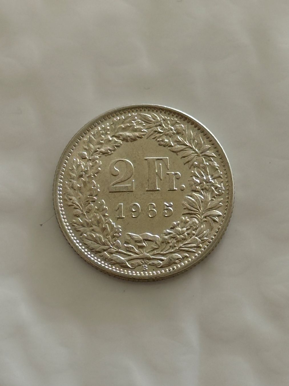 Tutti le monete: 2 Franken 1965  Unz / Stgl – Nuovo (secondo la descrizione) da Wallisellen venduto da SWISS_SILVER1 1