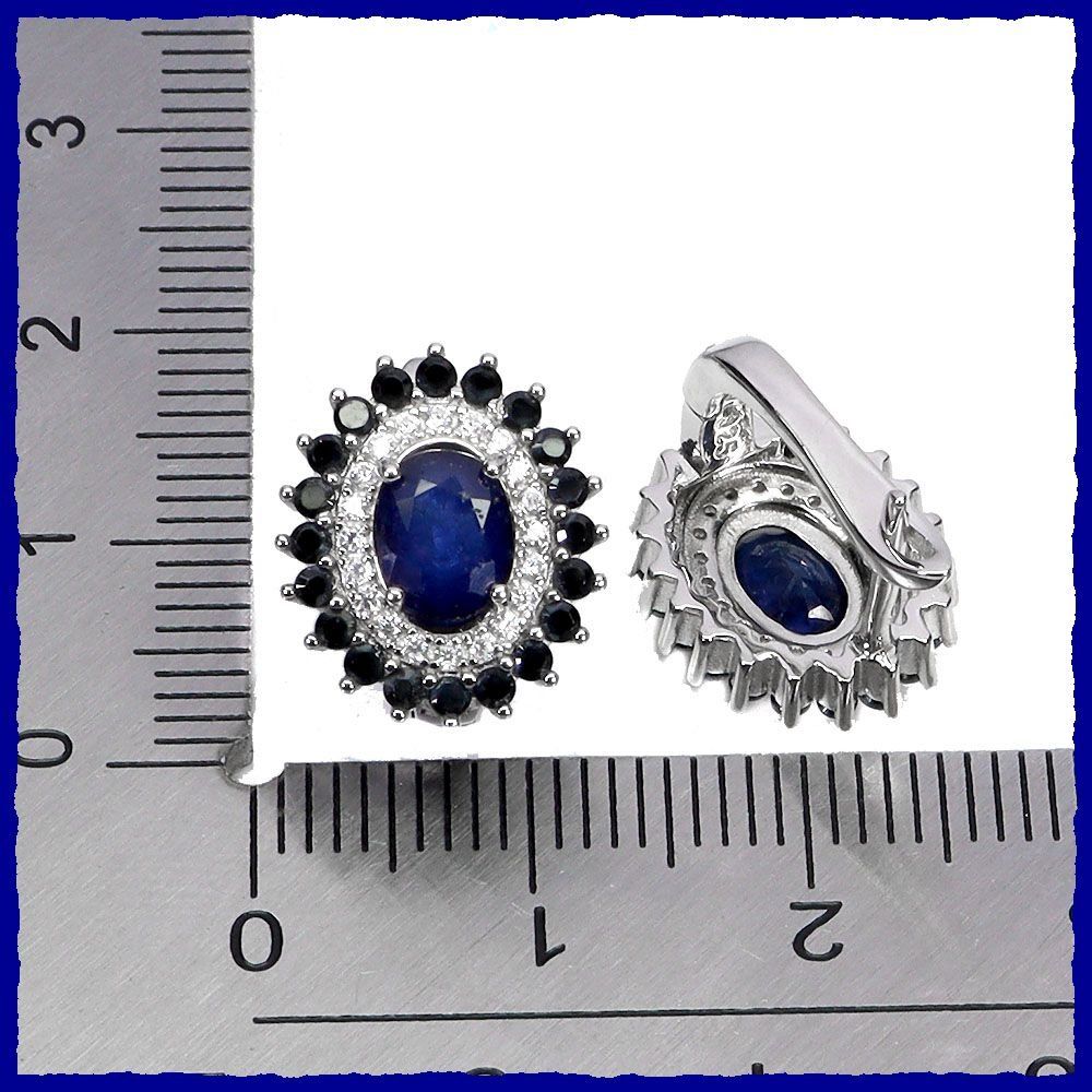 Ohrringe & -stecker: Saphir / Spinell Ohrringe 925 Silber – Neu und originalverpackt aus Oberglatt ZH von Goldfee1 2