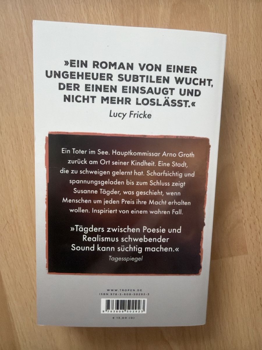 Libri: S. Tägder - Das Schweigen des Wassers – Usato da Kriens venduto da Bergstern86 1