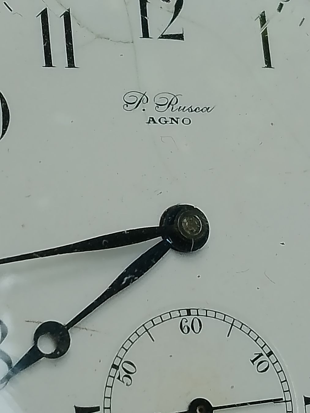 Omega Orologi: Omega Silber Antik Rusca 52 mm läuft – Usato da Agno venduto da sam2608 6