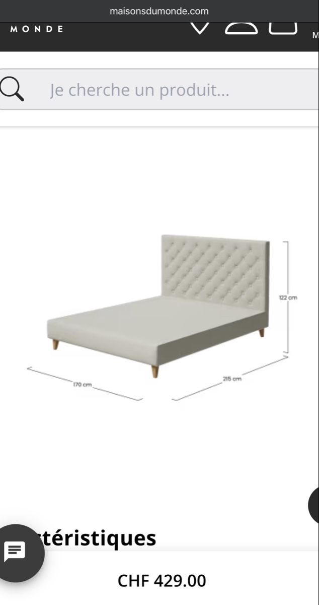 Lits: bed 160x200cm used condition  – D'occasion à Bern par sab_d9zr 9