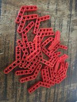 lego 32348 lot de 25 pièces Red Technic, Liftarm,