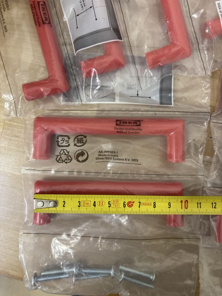 Ikea Tutti gli attrezzi: IKEA SÄTTA Griffe, rot, neu & originalverpackt – Nuovo e nell'imballaggio originale da Adliswil venduto da ninotschka7 2