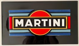 MARTINI Logo 3D print exclusive artwork - with Certificate