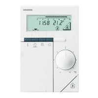Raumgerät Raumthermostat QAW20 Landis&Steafa Synergyr Bus