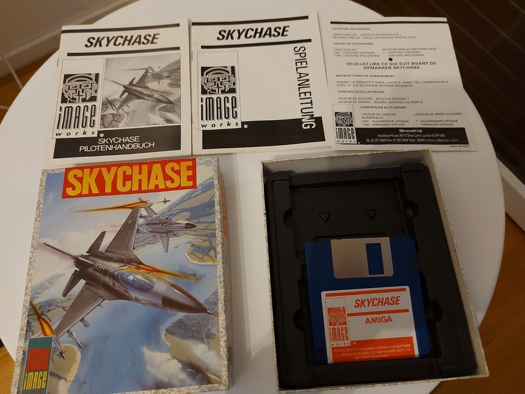 Giochi: Skychase Amiga OVP – Usato da Aarau venduto da Kaesekuchen2000